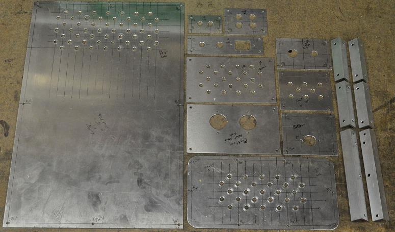 Cut and Drilled Aluminum