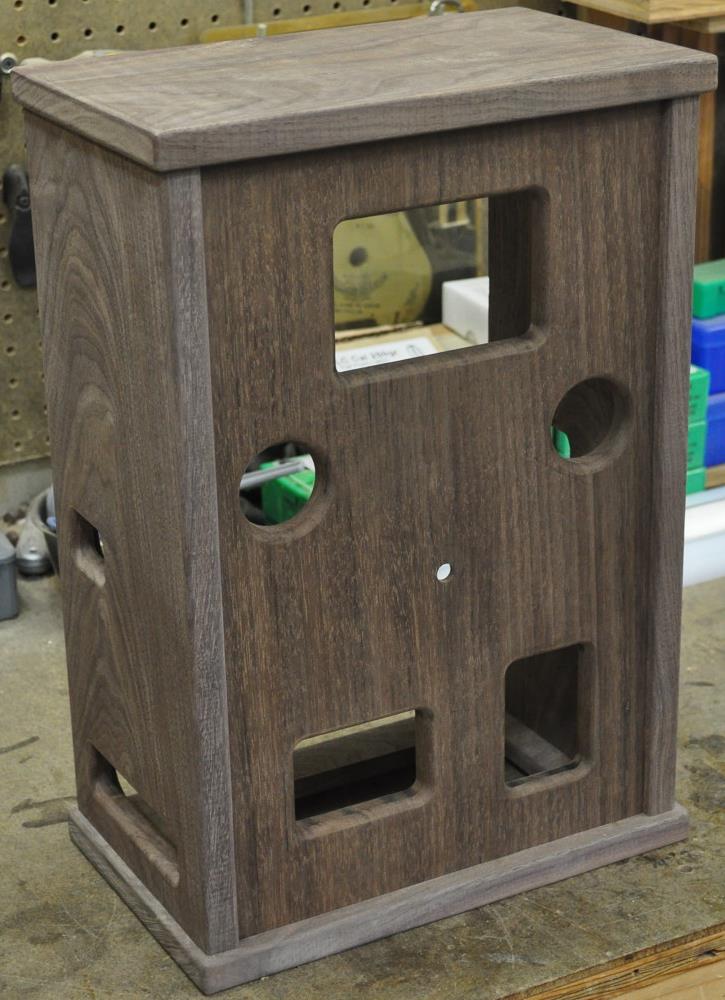 Vertical Amplifier Chassis - Dark Walnut