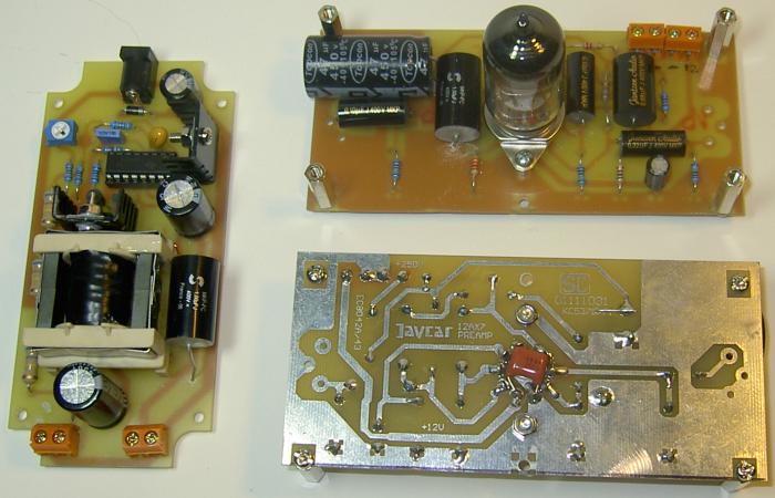 Printed Circuit Boards (PCB) for 12AX7 Preamplifier Kit