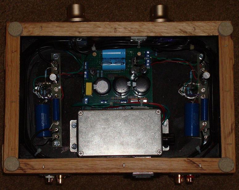 DIY ECC802S Valve SRPP Preamplifier Project