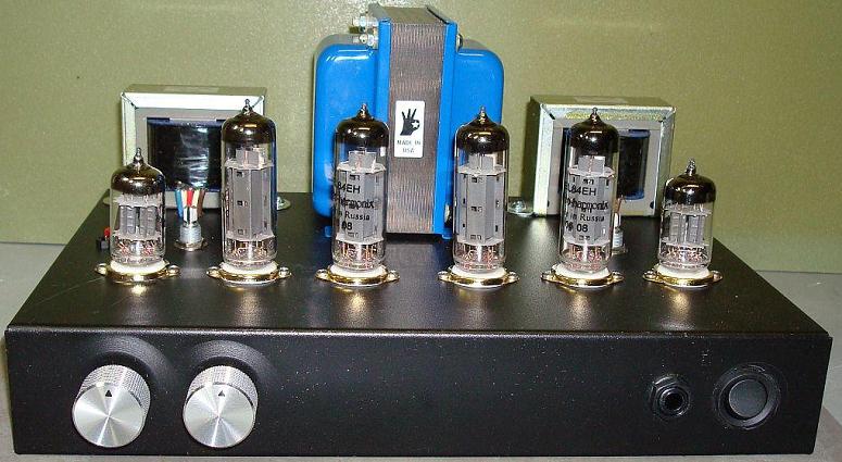5751 SRPP / EL84 (6BQ5) Push-Pull DIY Class-A Tube Amplifier