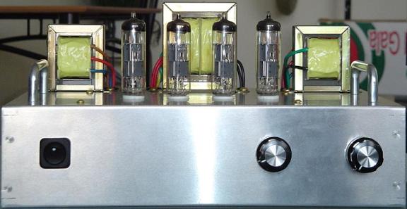 Front View - K-12M Tube Amp