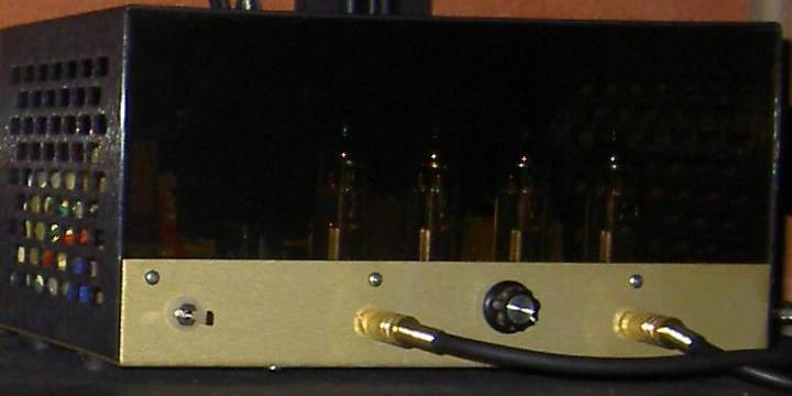 Front View - K-12M Tube Amplifier
