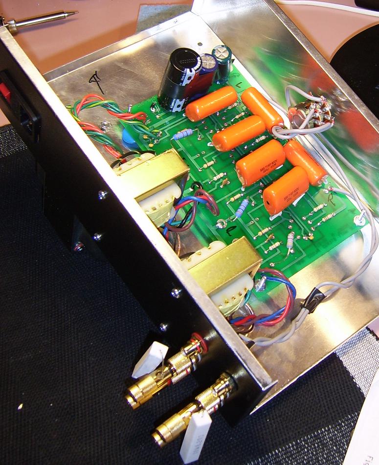 S5 Electroncis K-12M Tube Amp Kit Construction