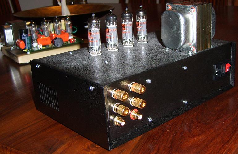K-12M Tube Amplifier Kit Enclosure