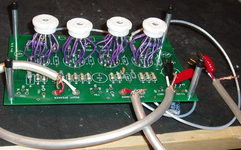 K-502 Tube Amplifier Kit PCB