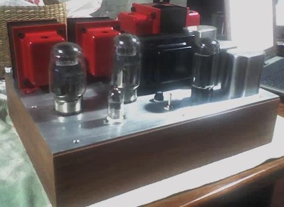 Finished DIY Single-Ended KT88 / 6L6 / EL34 / 6CA7 Tube Amp