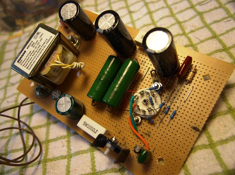 Power Supply and Preamp Circuit - 4S Valve Preamp