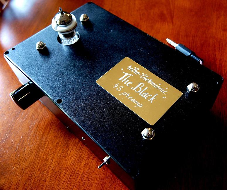 Super Simple Single Stage (4S MKIII) 12AU7 Tube Preamp