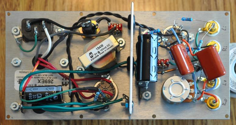 Underside - 12A*7 Universal Tube Preamplifier