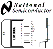 LM3886 Chip Amp (gainclone)