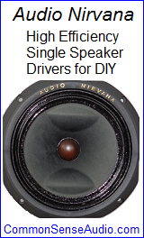 Audio Nirvana Full-Range Speakers
